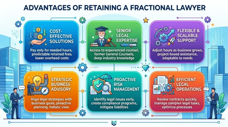 Advantages of Retaining a Fractional Lawyer