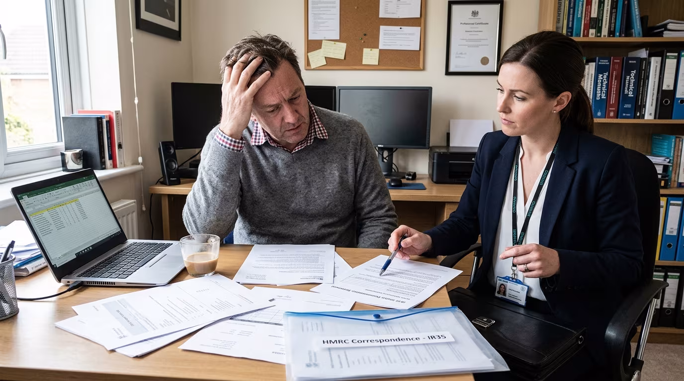 HMRC knocking over IR35